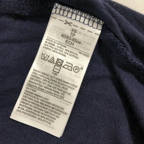 Banana Republic Blouse Women's XS Blue Lacey Regular Fit Size Extra Small XS - Picture 8 of 12